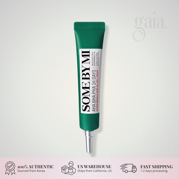 SOME BY MI AHA BHA PHA 14 Days Super Miracle Spot Cream 30ml – Clear Skin Care - Picture 1 of 9
